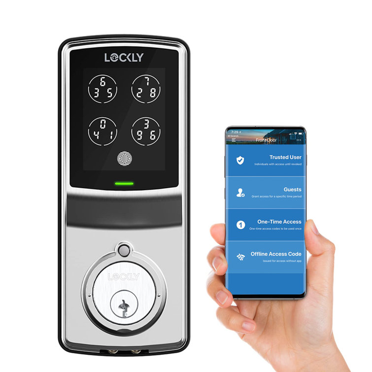 Lockly Model 7S Smart Bluetooth Door Lock With PIN Genie® Keypad